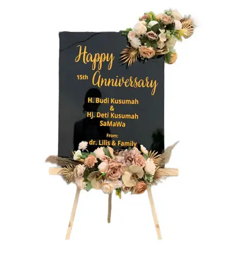 Papan Bunga Akrilik Walian